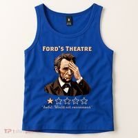 Fords Theater Presidential History Abe Lincoln Funny Tank Top thumb 2