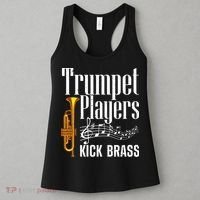 Funny Trumpet Player For Men Women Trumpet Brass Instrument Women's Tank Top thumb 3