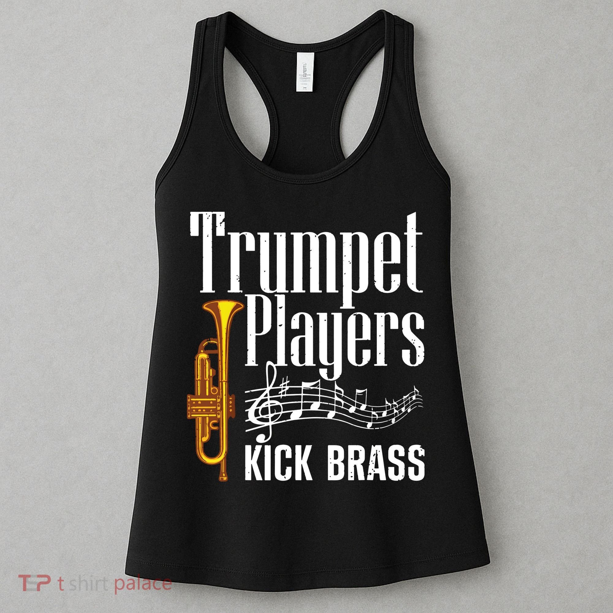Funny Trumpet Player For Men Women Trumpet Brass Instrument Women's Tank Top