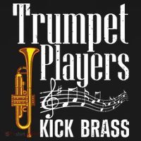 Funny Trumpet Player For Men Women Trumpet Brass Instrument Women's Tank Top thumb 5