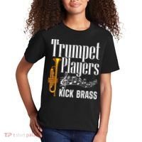 Funny Trumpet Player For Men Women Trumpet Brass Instrument Kids T-Shirt thumb 2