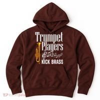 Funny Trumpet Player For Men Women Trumpet Brass Instrument Hoodie thumb 0