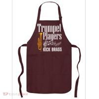 Funny Trumpet Player For Men Women Trumpet Brass Instrument Apron thumb 0