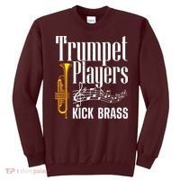 Funny Trumpet Player For Men Women Trumpet Brass Instrument Sweatshirt thumb 0