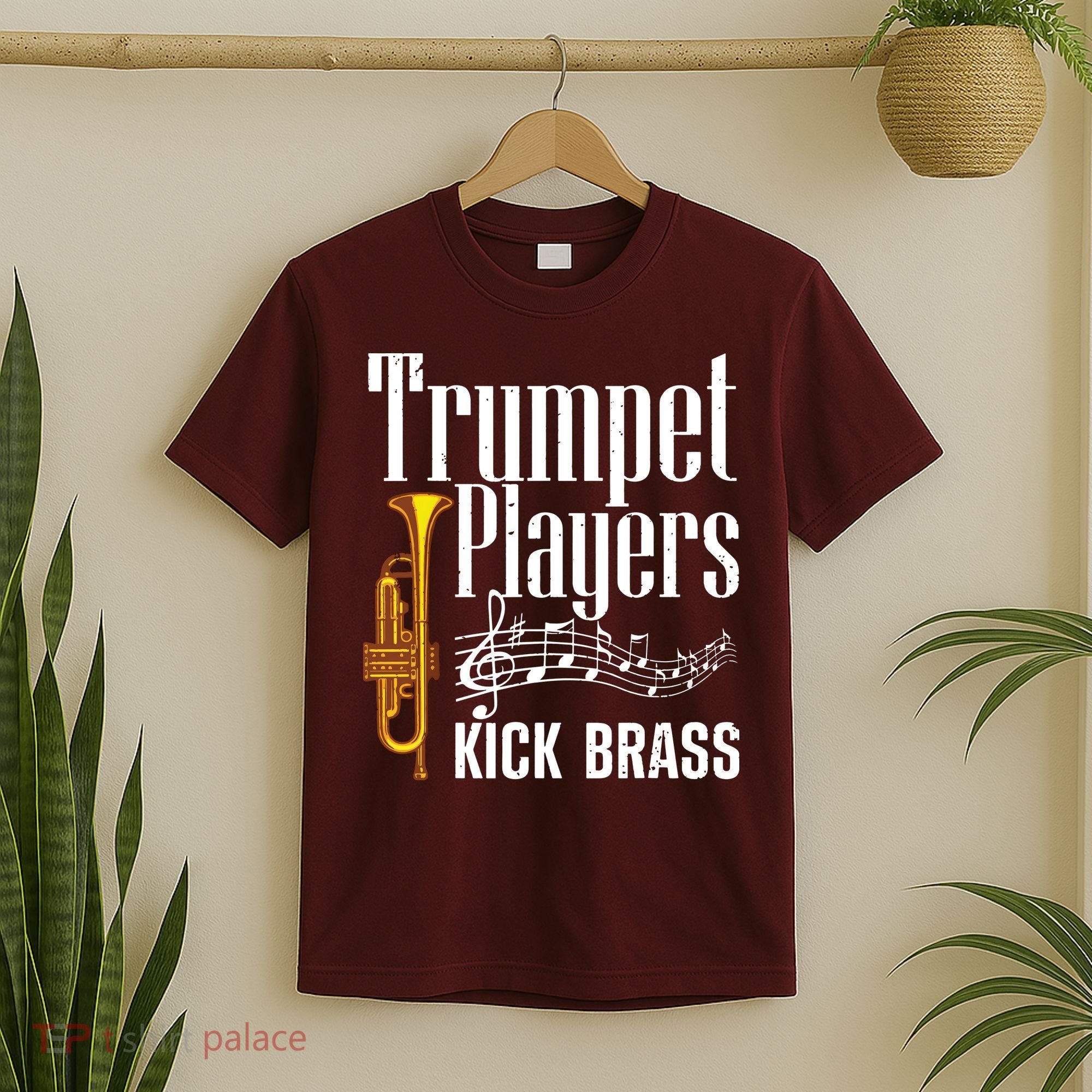 Funny Trumpet Player For Men Women Trumpet Brass Instrument T-Shirt