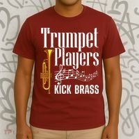 Funny Trumpet Player For Men Women Trumpet Brass Instrument T-Shirt thumb 3