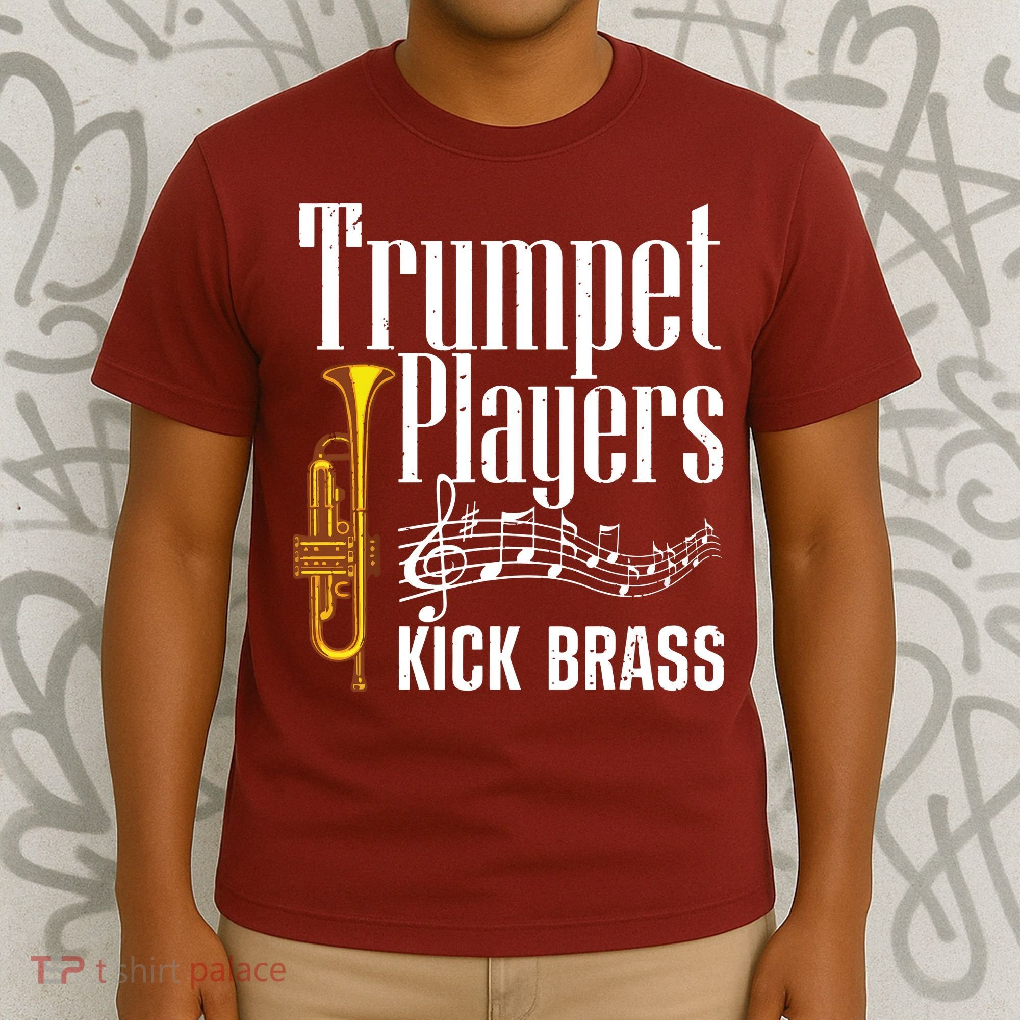 Funny Trumpet Player For Men Women Trumpet Brass Instrument T-Shirt