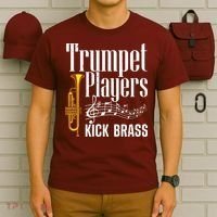 Funny Trumpet Player For Men Women Trumpet Brass Instrument T-Shirt thumb 6
