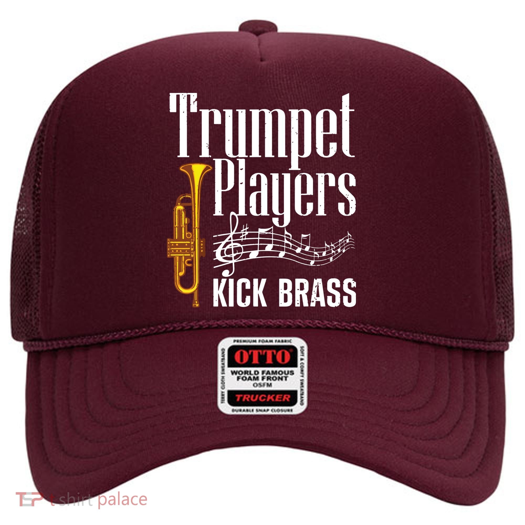 Funny Trumpet Player For Men Women Trumpet Brass Instrument Hat