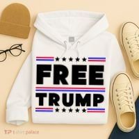 Free Trump Pro Donald Trump Election Hoodie thumb 4