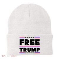 Free Trump Pro Donald Trump Election Beanie thumb 0