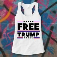 Free Trump Pro Donald Trump Election Women's Tank Top thumb 3