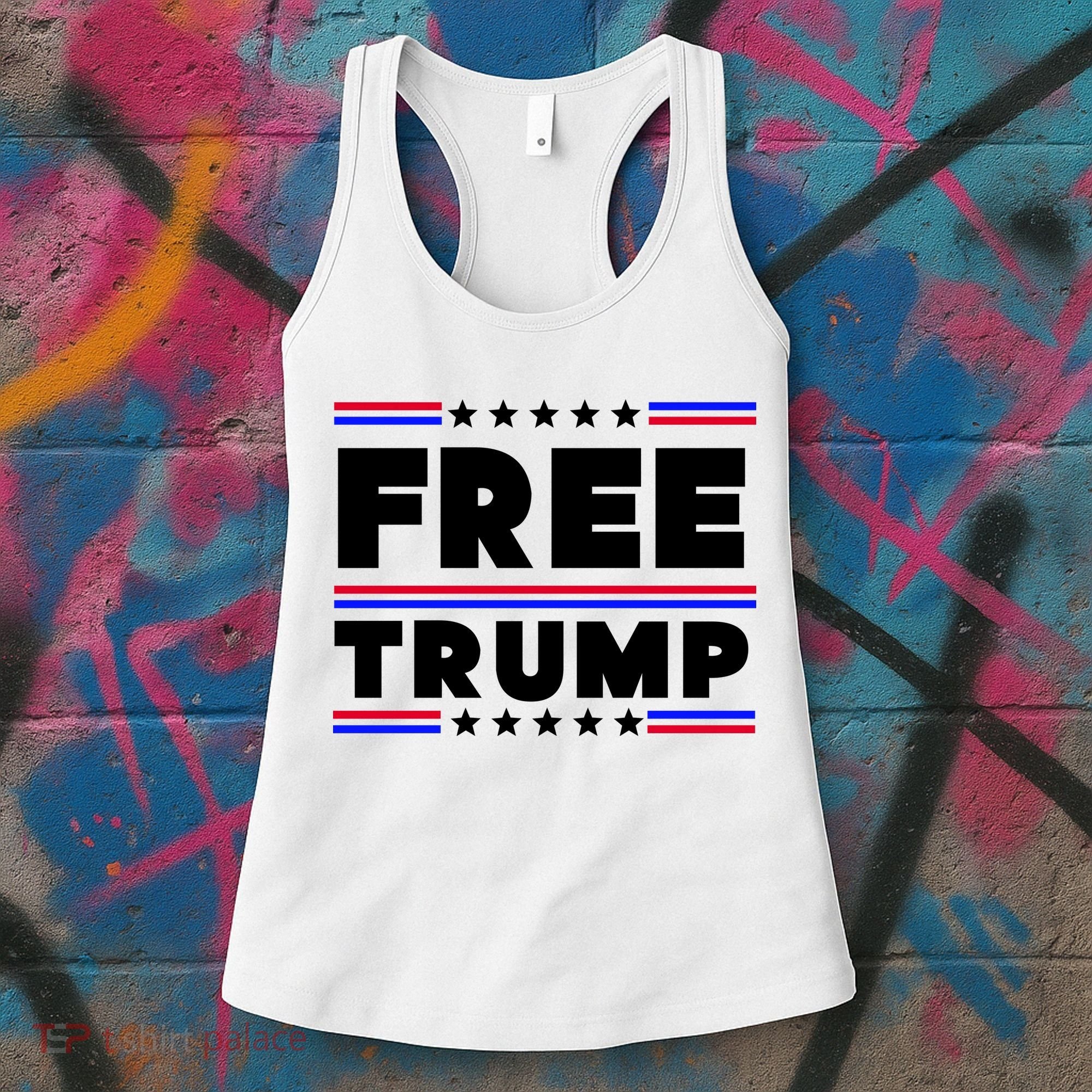 Free Trump Pro Donald Trump Election Women's Tank Top