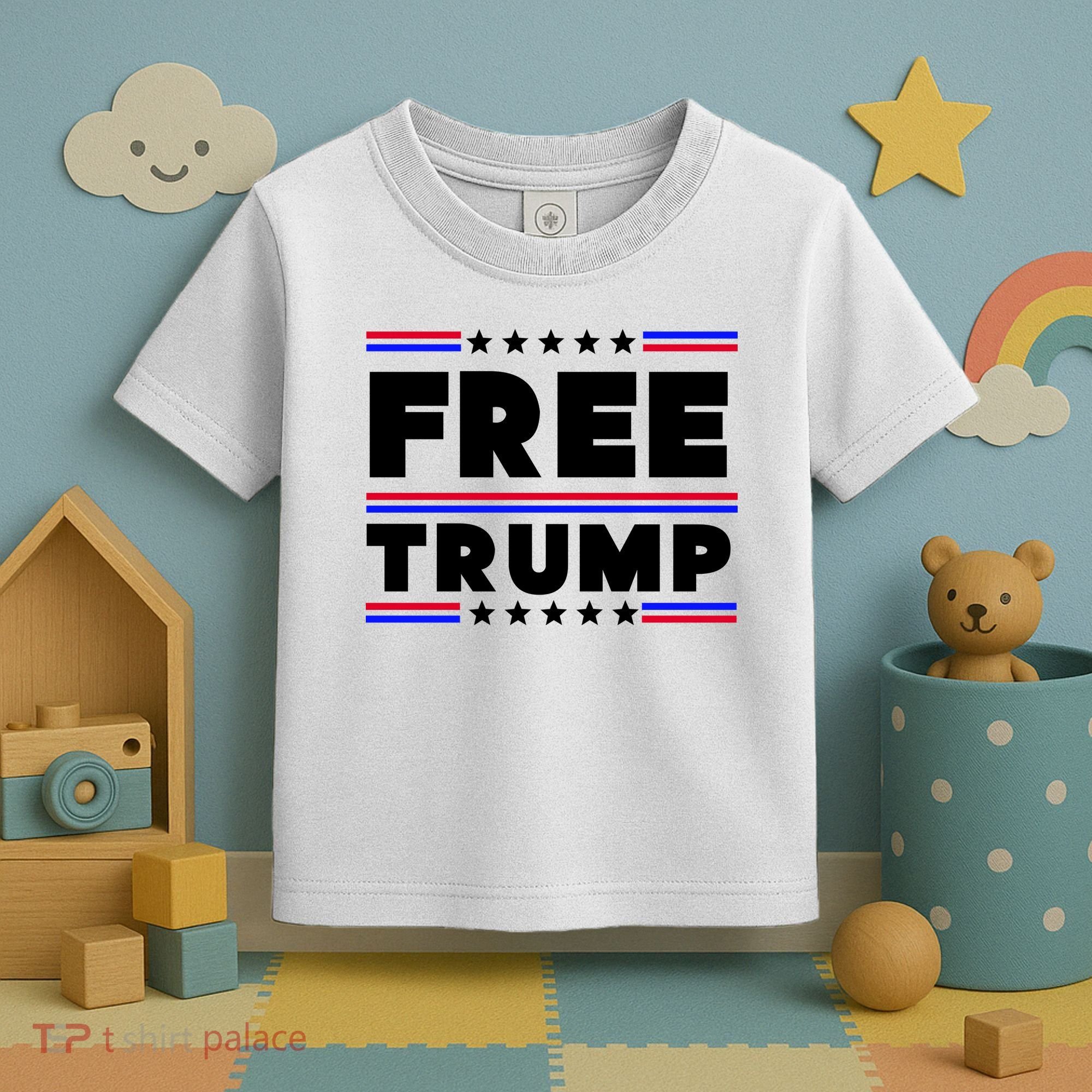 Free Trump Pro Donald Trump Election Toddler T-Shirt