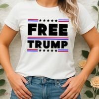 Free Trump Pro Donald Trump Election Women's T-Shirt thumb 2