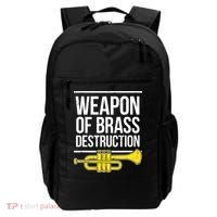 Funny Trumpet Player Marching Band Trumpeter Brass Player Backpack thumb 0