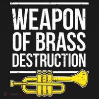 Funny Trumpet Player Marching Band Trumpeter Brass Player Backpack thumb 2
