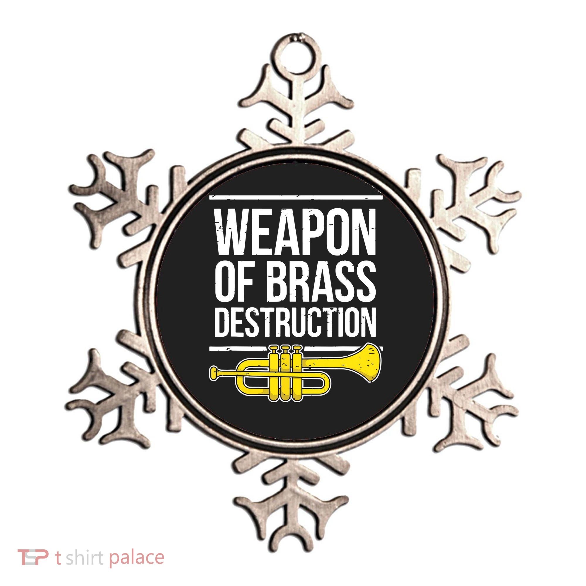 Funny Trumpet Player Marching Band Trumpeter Brass Player Ornament