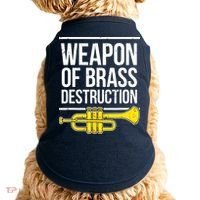 Funny Trumpet Player Marching Band Trumpeter Brass Player Doggie Tank thumb 0