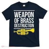 Funny Trumpet Player Marching Band Trumpeter Brass Player T-Shirt thumb 0