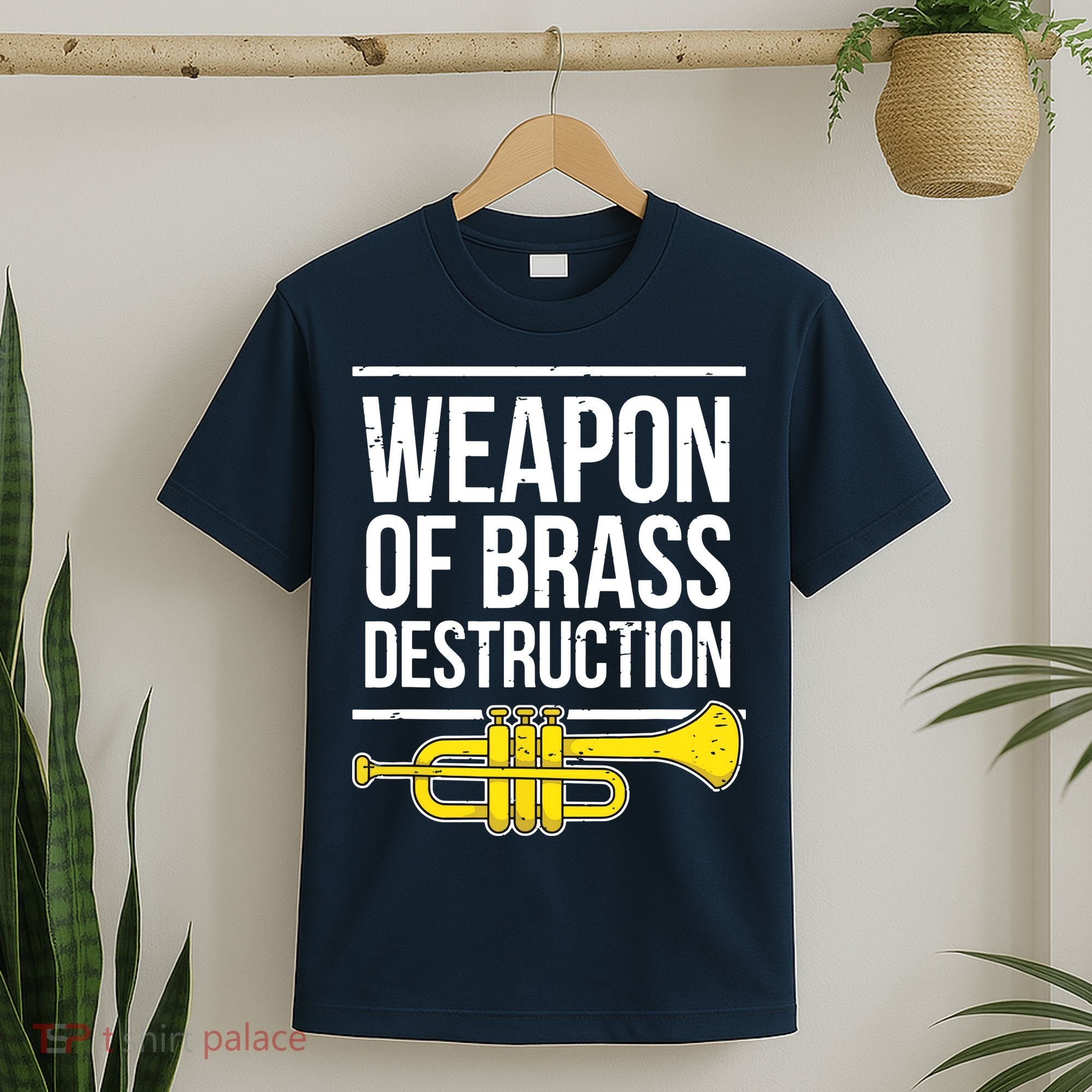 Funny Trumpet Player Marching Band Trumpeter Brass Player T-Shirt