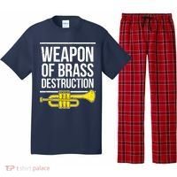 Funny Trumpet Player Marching Band Trumpeter Brass Player Pajama Set thumb 0