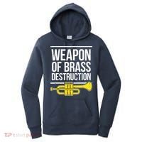 Funny Trumpet Player Marching Band Trumpeter Brass Player Women's Hoodie thumb 0