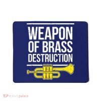 Funny Trumpet Player Marching Band Trumpeter Brass Player Mousepad thumb 0