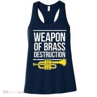 Funny Trumpet Player Marching Band Trumpeter Brass Player Women's Tank Top thumb 0