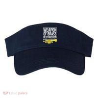 Funny Trumpet Player Marching Band Trumpeter Brass Player Visor thumb 0