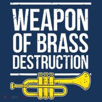 Funny Trumpet Player Marching Band Trumpeter Brass Player Women's T-Shirt thumb 6