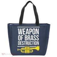 Funny Trumpet Player Marching Band Trumpeter Brass Player Tote Bag thumb 0
