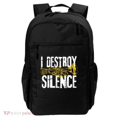 Funny Trumpet Player Marching Band Silence Destroyer Gift Backpack
