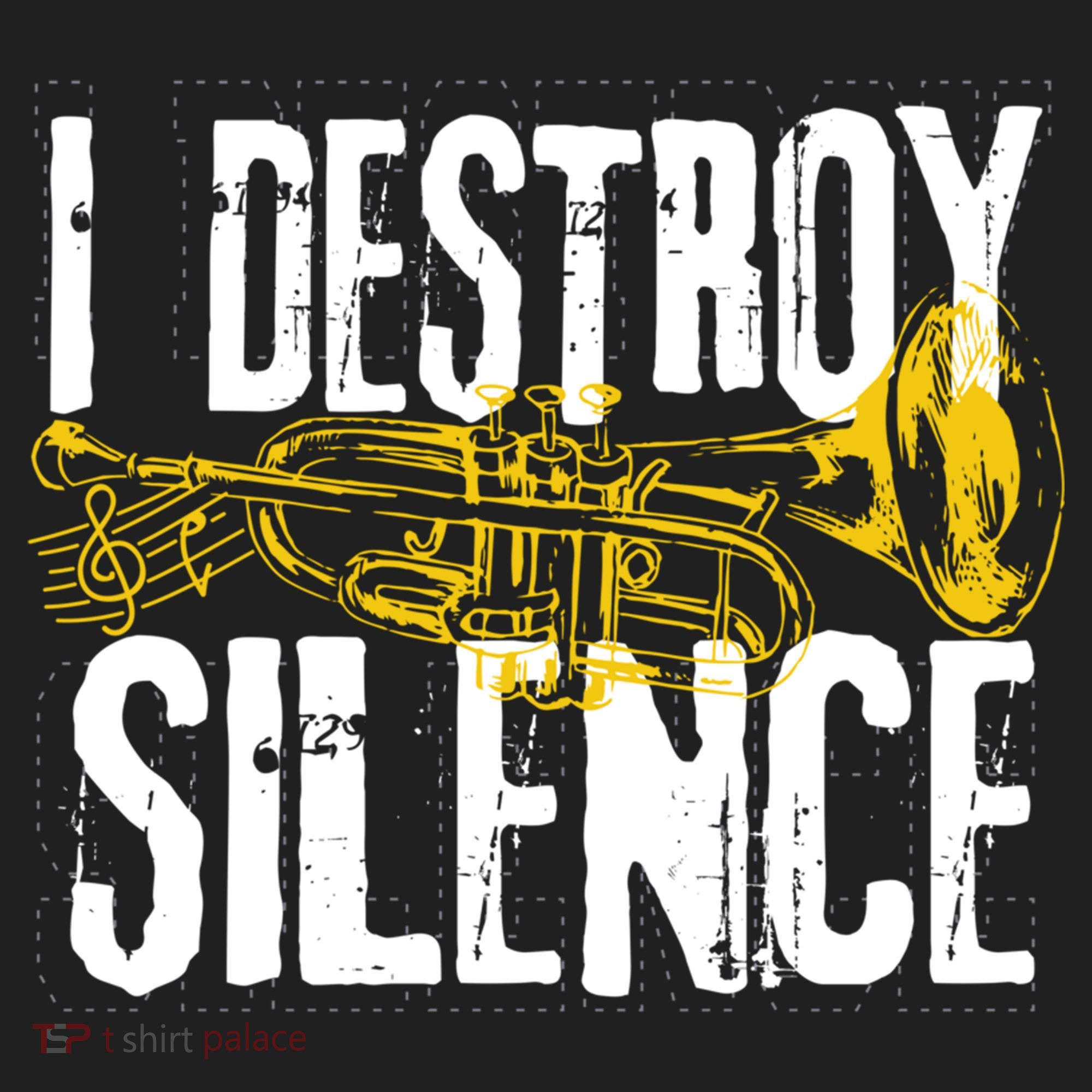 Funny Trumpet Player Marching Band Silence Destroyer Gift Hat