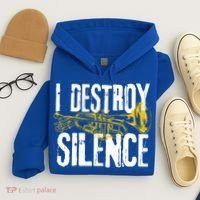 Funny Trumpet Player Marching Band Silence Destroyer Gift Hoodie thumb 4