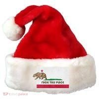 Fuck This Place California Republic Flag Funny The Bear Santa Hat thumb 0