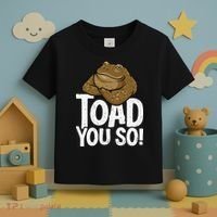 Funny Toad Pun Cute Toad Toad Art Toad You So Frog Toad Toddler T-Shirt thumb 3