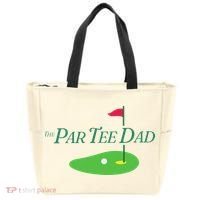 Funny The Par Dad Par Golf Family Matching Golf Sport Tote Bag thumb 0