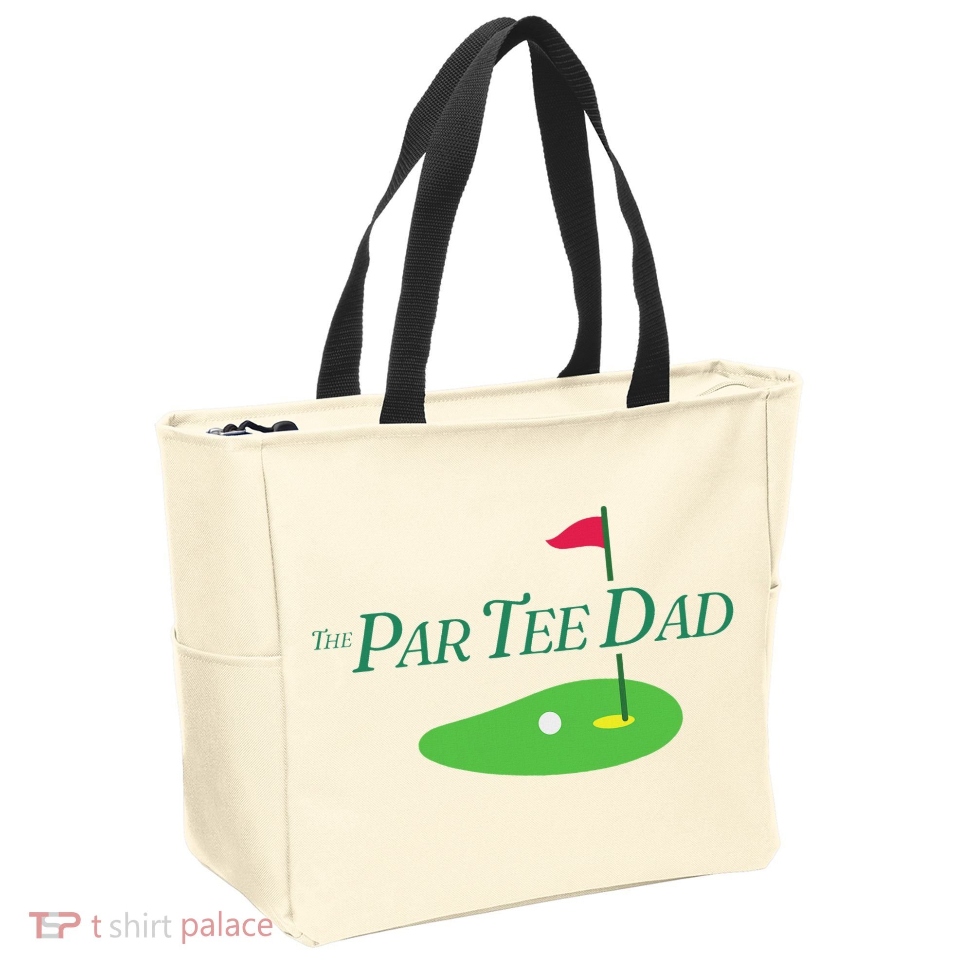 Funny The Par Dad Par Golf Family Matching Golf Sport Tote Bag