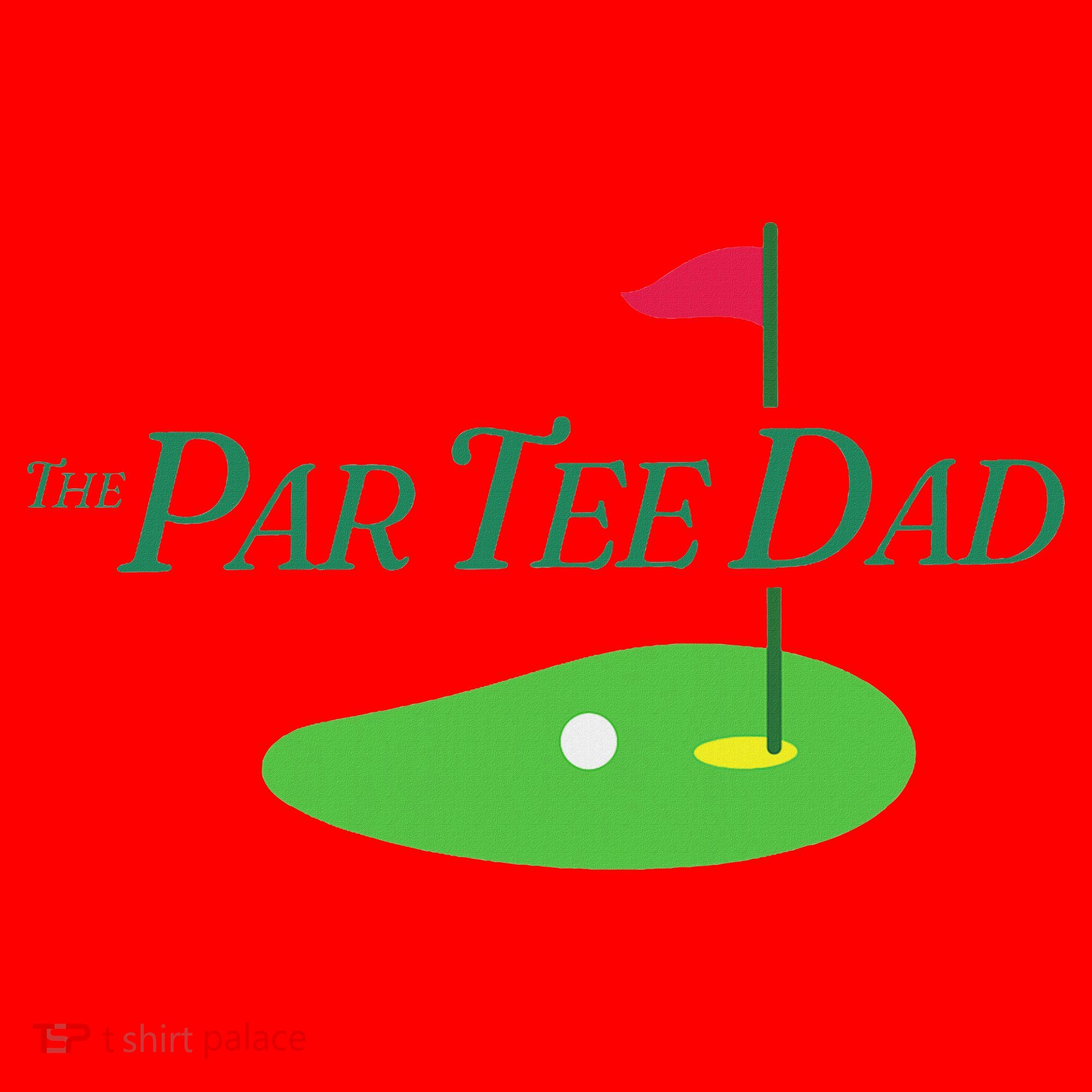 Funny The Par Dad Par Golf Family Matching Golf Sport Santa Hat
