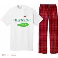 Funny The Par Dad Par Golf Family Matching Golf Sport Pajama Set thumb 0