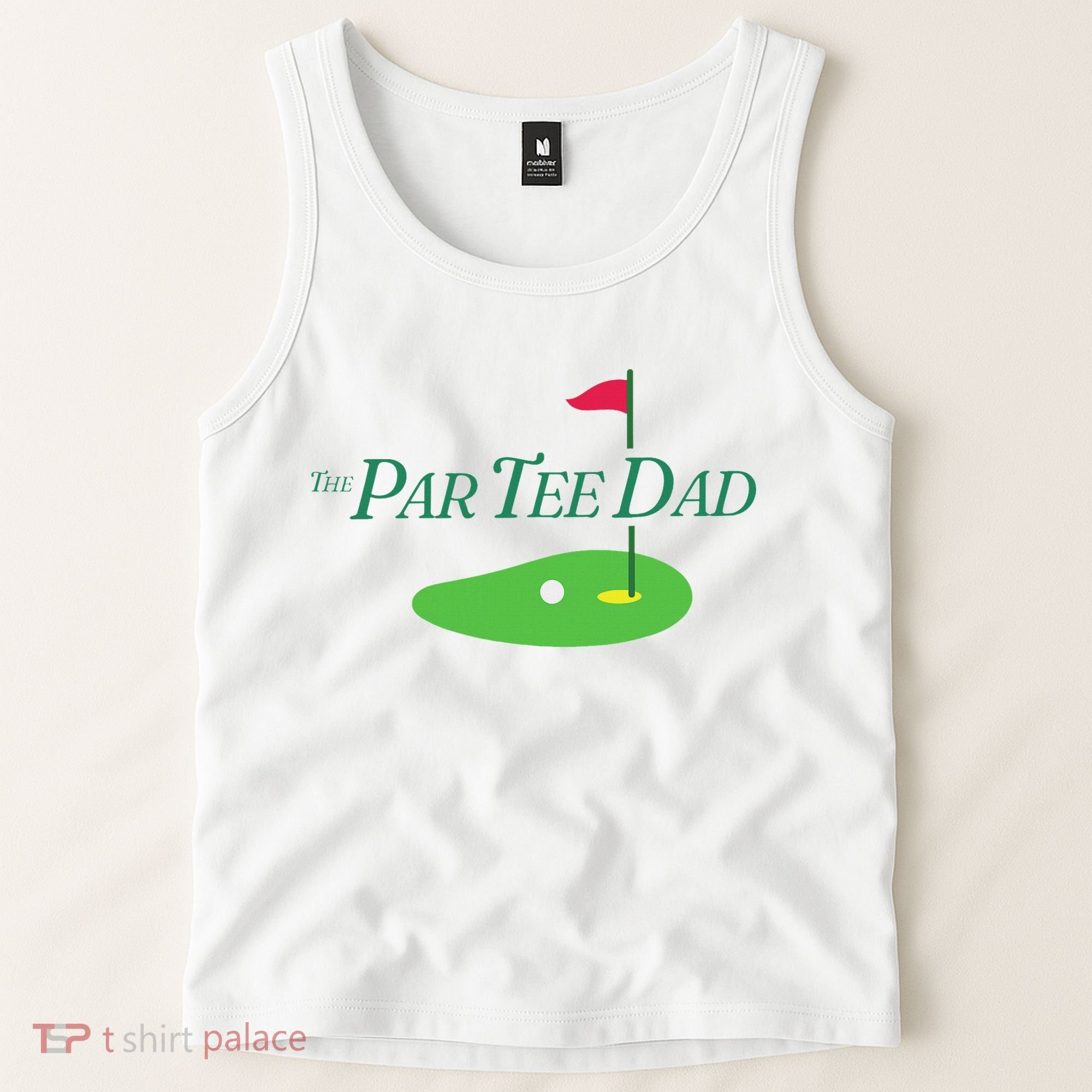 Funny The Par Dad Par Golf Family Matching Golf Sport Tank Top