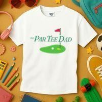 Funny The Par Dad Par Golf Family Matching Golf Sport Kids T-Shirt thumb 3