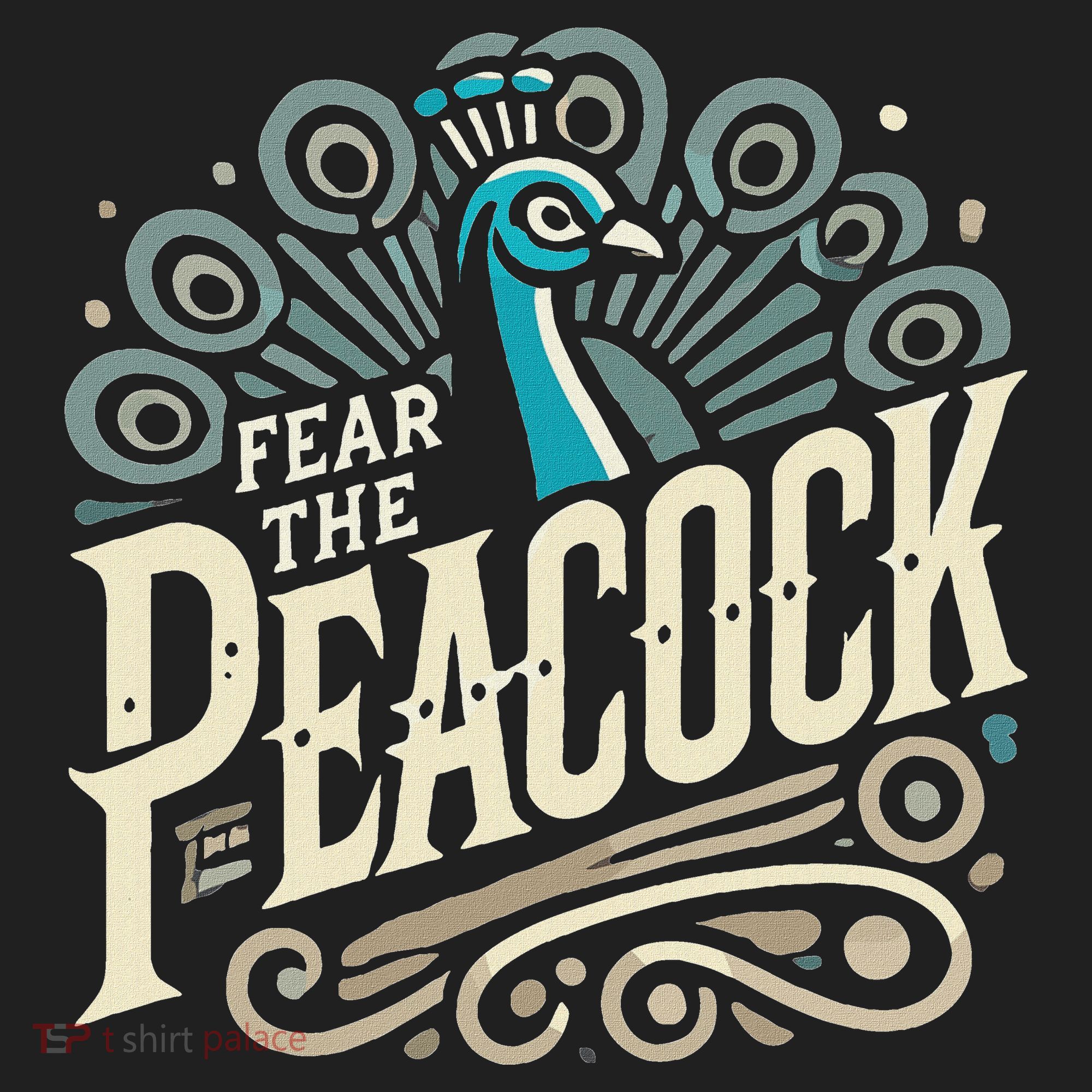 Fear The Peacock Peacocks Women's Sweatshirt