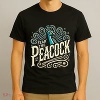 Fear The Peacock Peacocks T-Shirt thumb 3