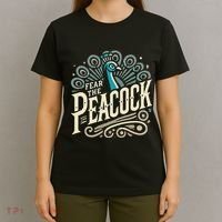 Fear The Peacock Peacocks T-Shirt thumb 4