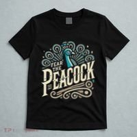 Fear The Peacock Peacocks T-Shirt thumb 5