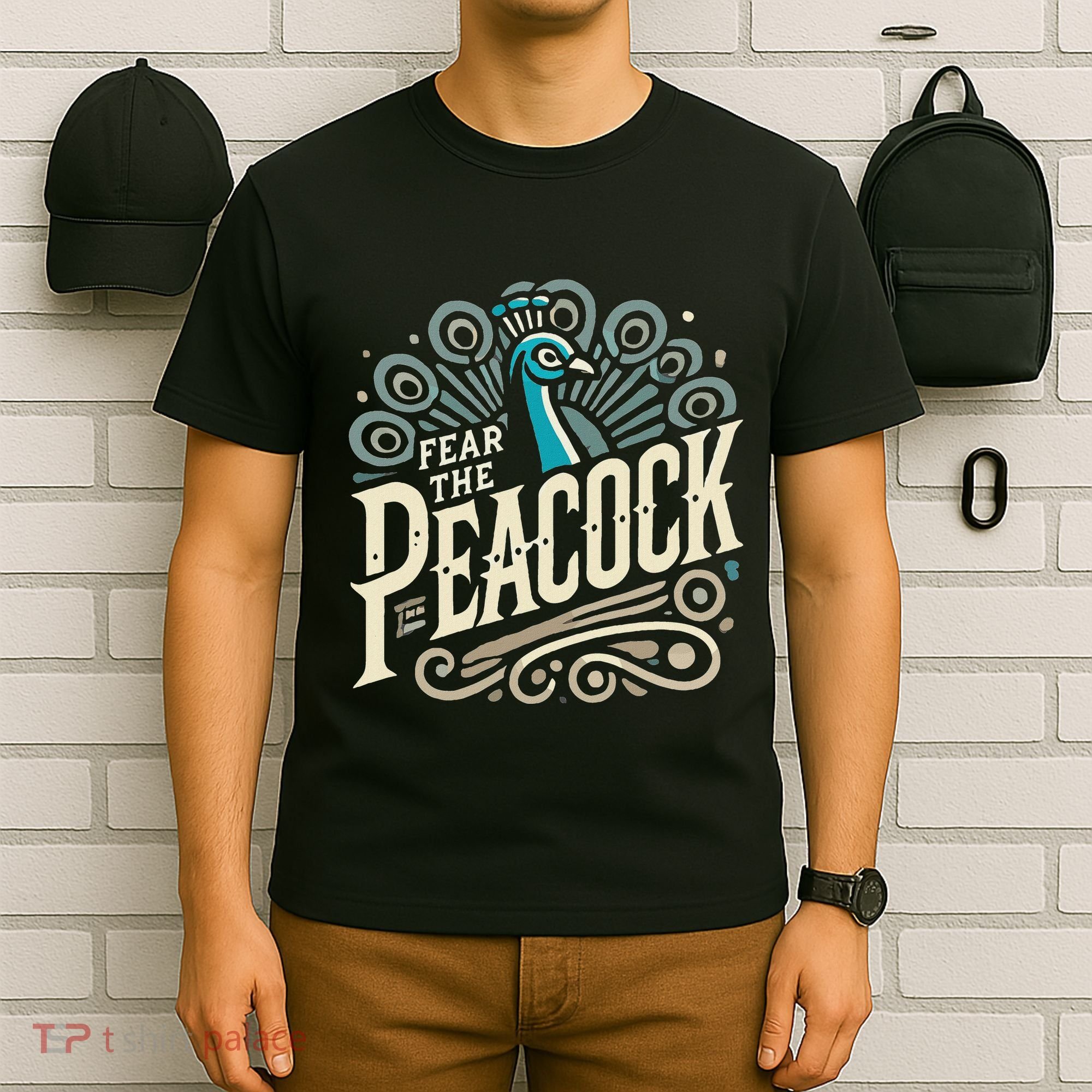 Fear The Peacock Peacocks T-Shirt