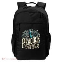 Fear The Peacock Peacocks Backpack thumb 0