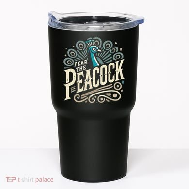 Fear The Peacock Peacocks Tumbler